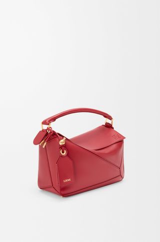 Small Featherlight Puzzle Bag in Nappa Lambskin