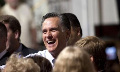 Free from the attacks of his Republican rivals, Mitt Romney's favorability rating has risen from 39 percent in February to 50 percent today.