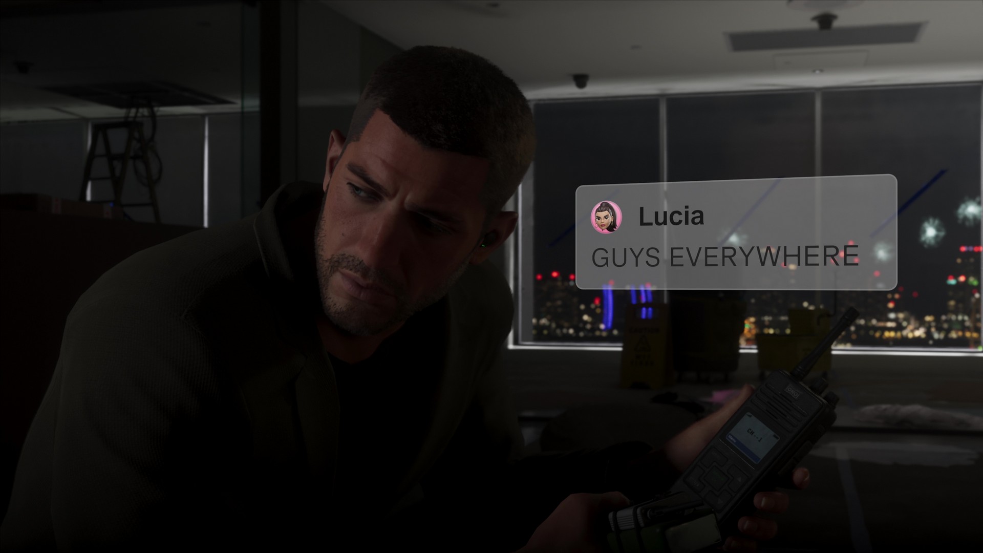 Jason received a text from Lucia, from the GTA 6 extended look saying: Guys everywhere