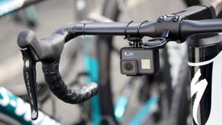 Image shows a GoPro which is one of the best bike cameras