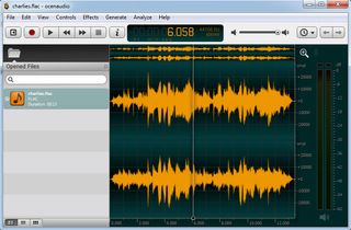 Best audio editing software: Ocenaudio