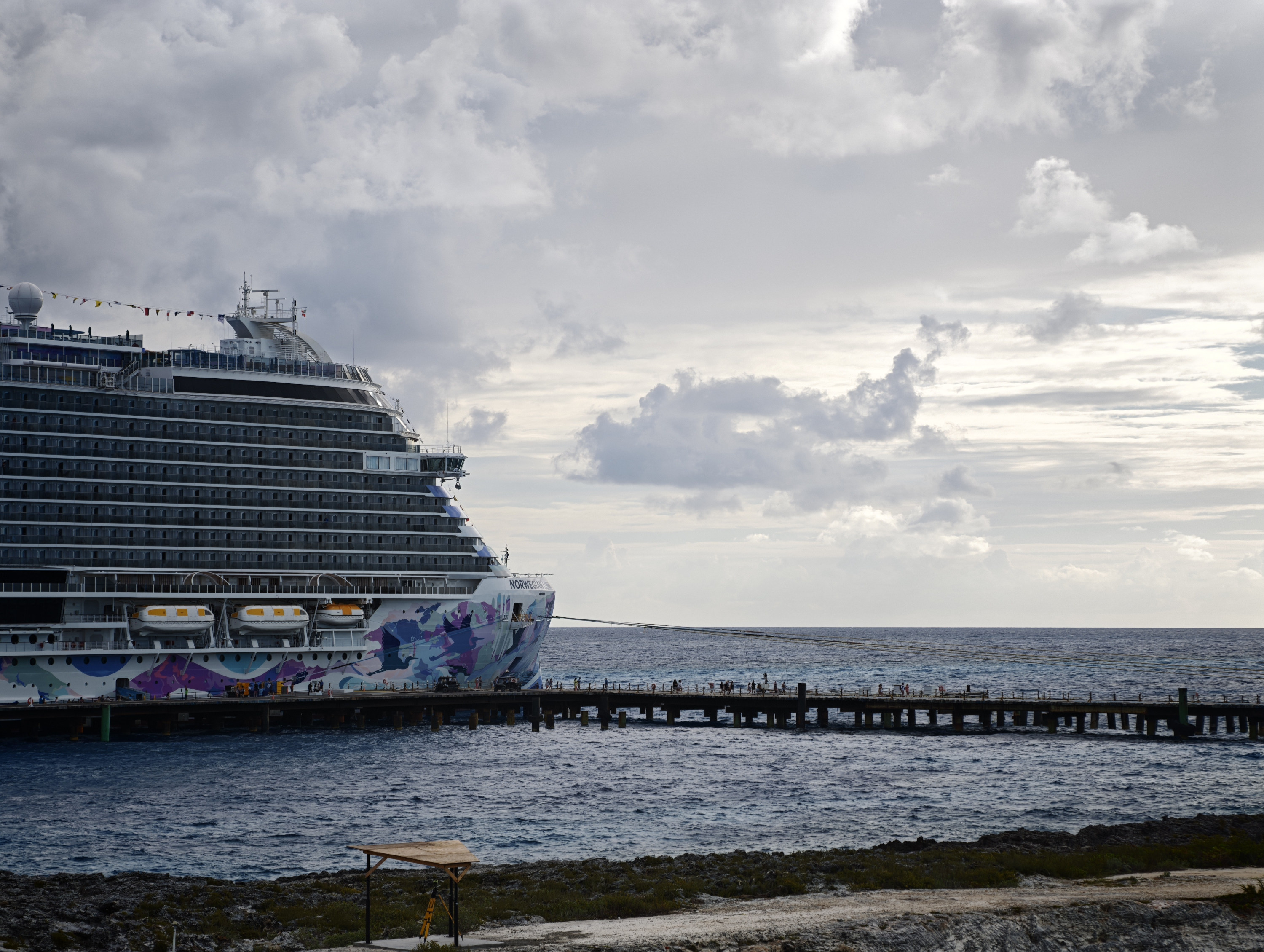Returning to the ship, Great Stirrup Cay