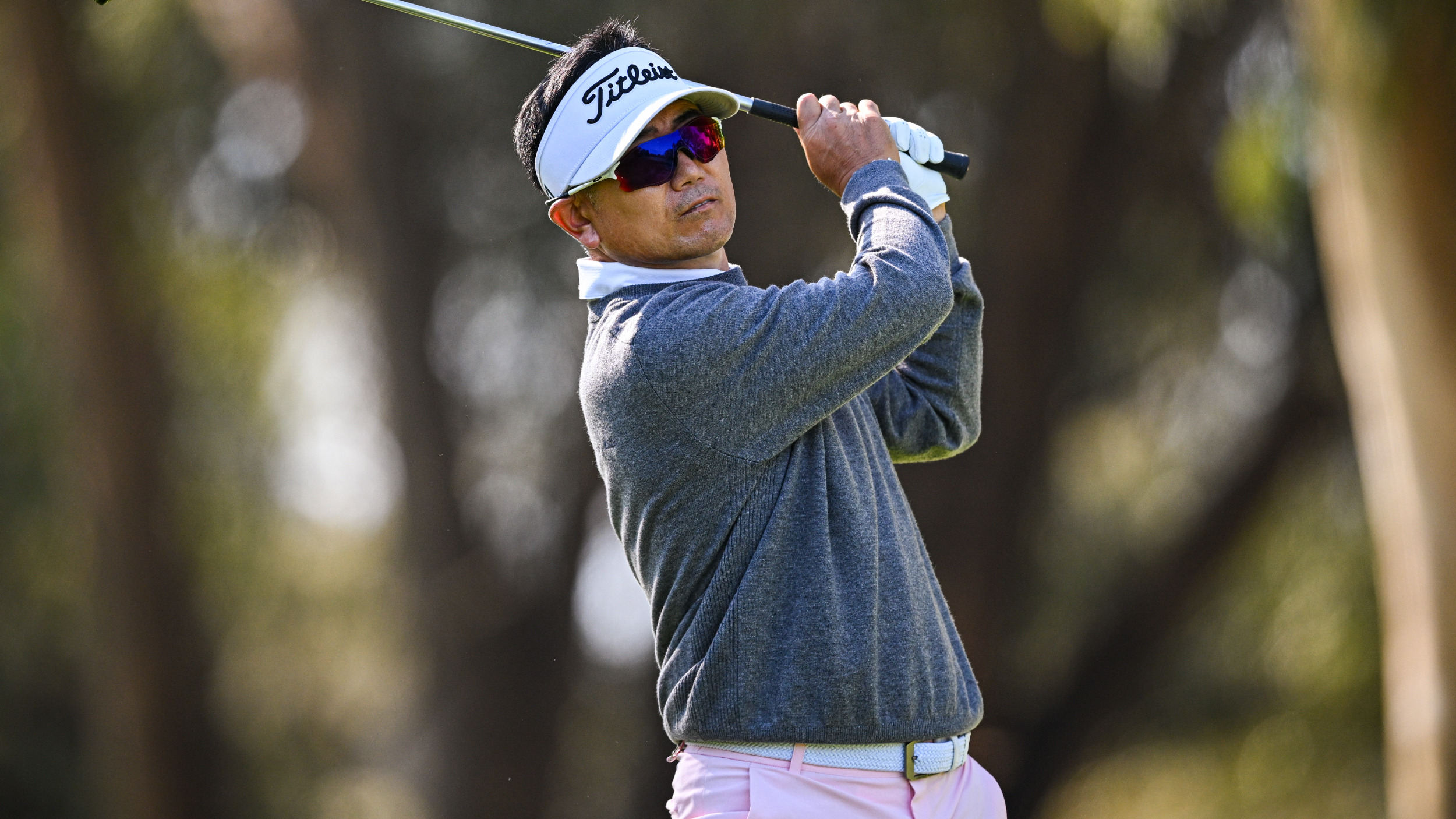 YE Yang takes a shot at the Trophy Hassan II 2025