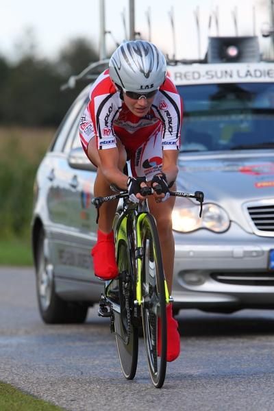 Redsun Cycling Team's Emma Johansson was ninth fastest.