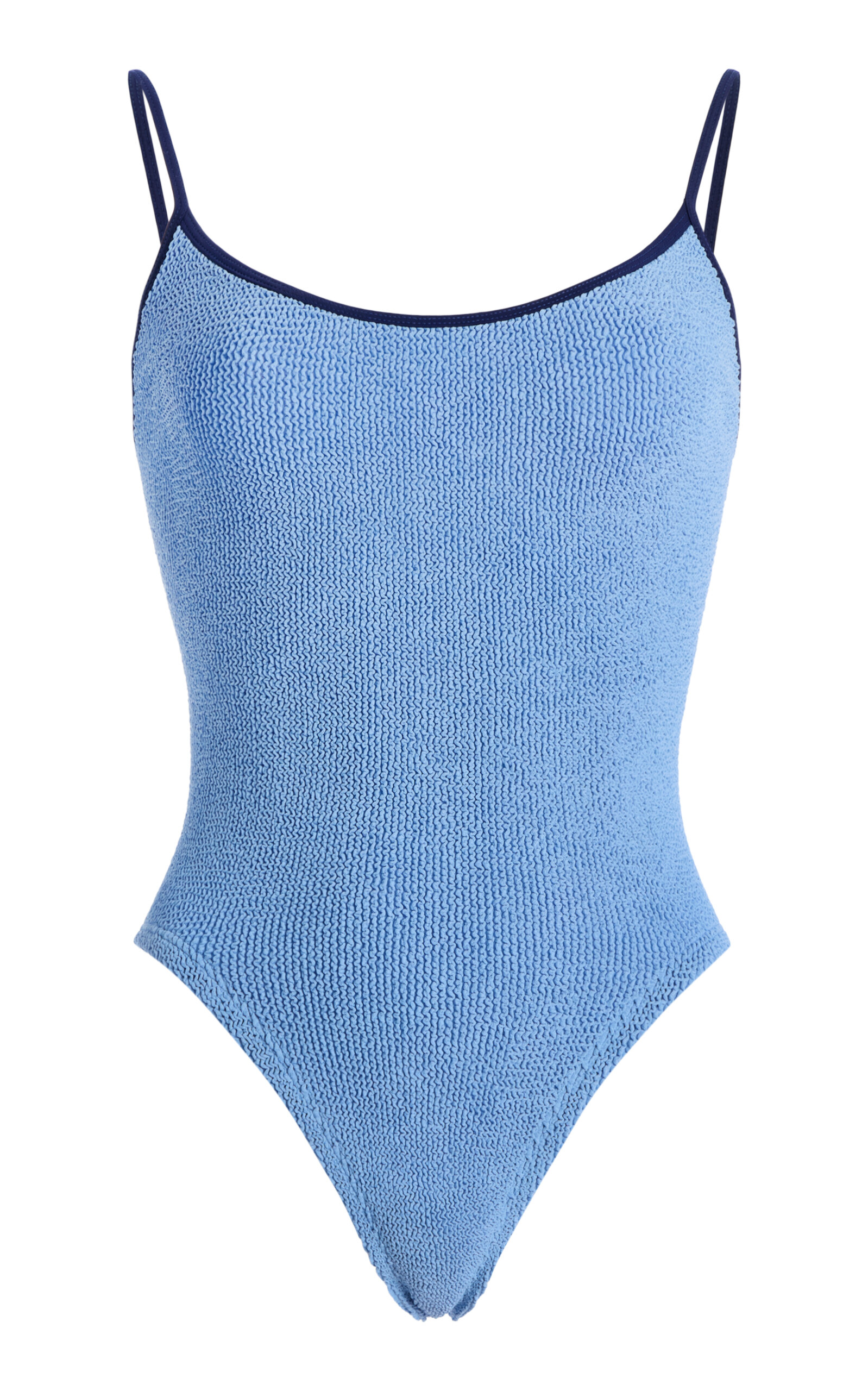 Pamela Seersucker One-Piece Swimsuit