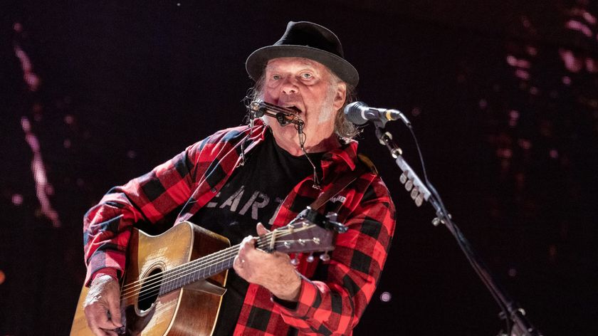 Neil Young at Farm Aid 2024