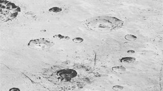craters and plains pluto
