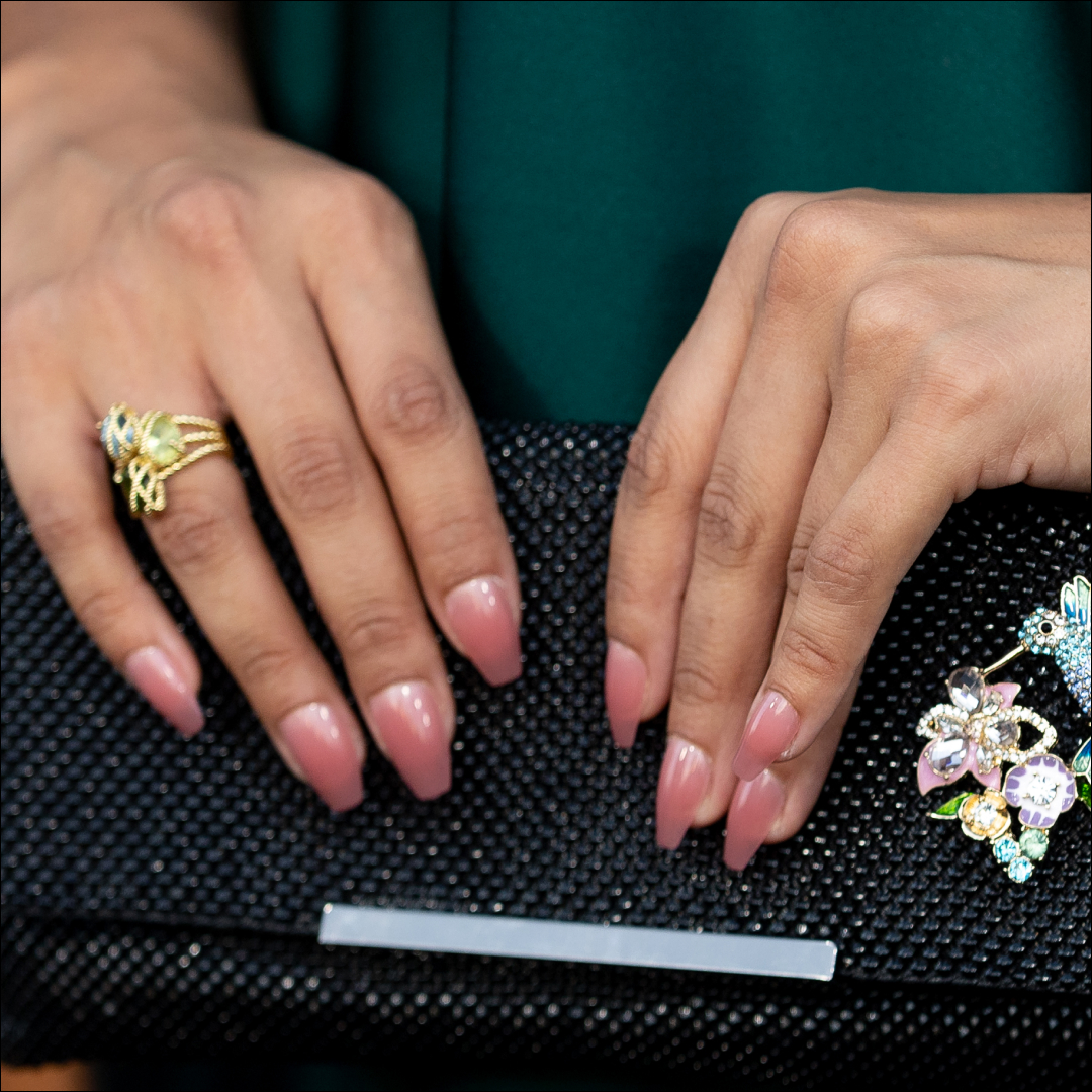 The Best Nail Polishes for This Summer's Rainbow French Manicure Trend - E!  Online