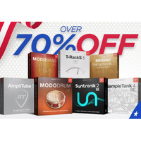 IK Multimedia President’s Day discounts
Throughout February, IK is offering a range of President’s Day software discounts, with $100 savings on software including Amplitube 5, MODO Bass SE and T-RackS 5 SE and more. Each package has been slashed from $$