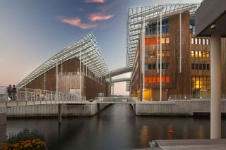 Waterfront gallary at Astrup Fearnley museum