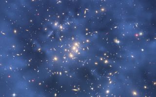 Hubble Finds Dark Matter Ring in Galaxy Cluster