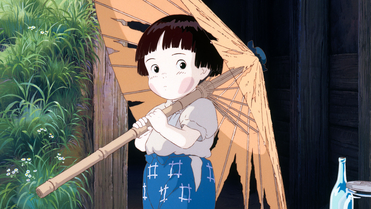 A still from Grave of the Fireflies