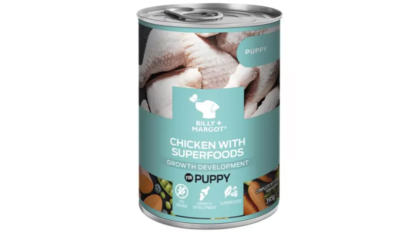 Billy + Margot Grain Free Puppy Wet Food Cans