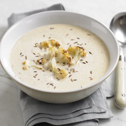 Roasted Spiced Cauliflower Soup recipe-Soup recipes-recipe ideas-new recipes-woman and home
