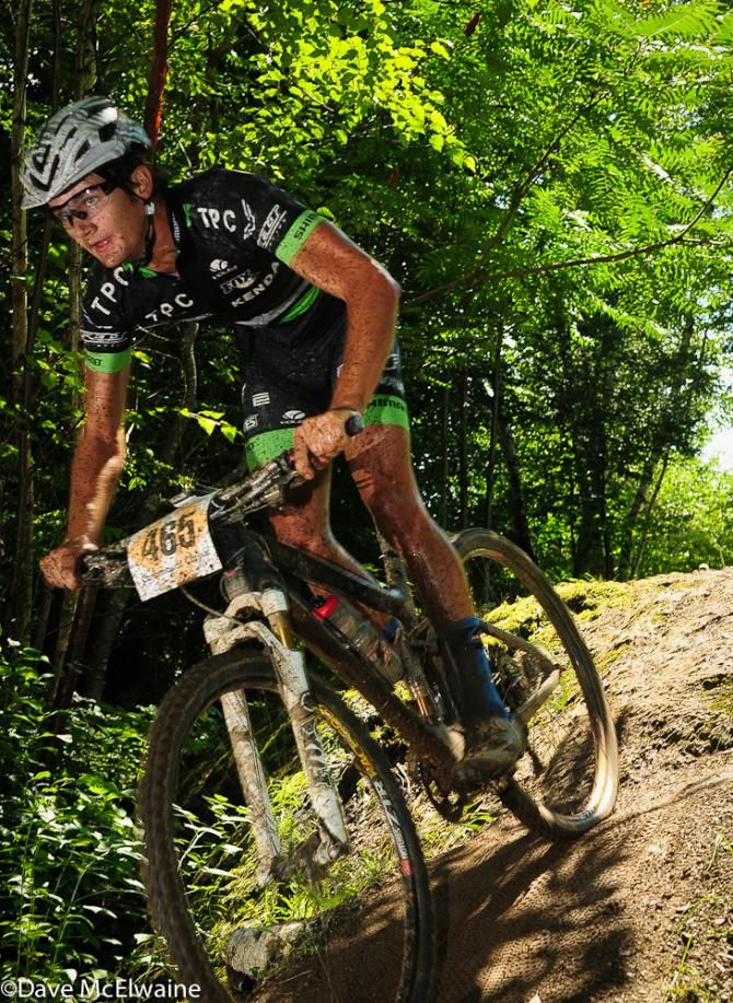 Mitch Hoke (Pros Closet) was never far from the front during the whole race