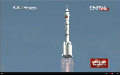 Blast Off! Chinese Astronauts Launch Into Orbit | Space