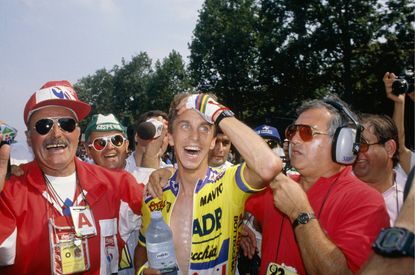 Greg leMond in the 1989 Tour de France