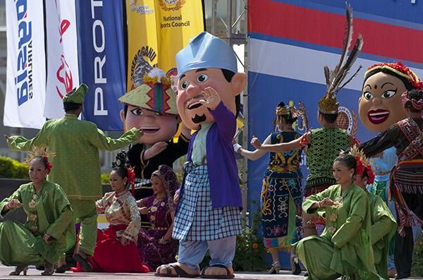 Mmm...there are a few big heads at this year's Tour de Langkawi!