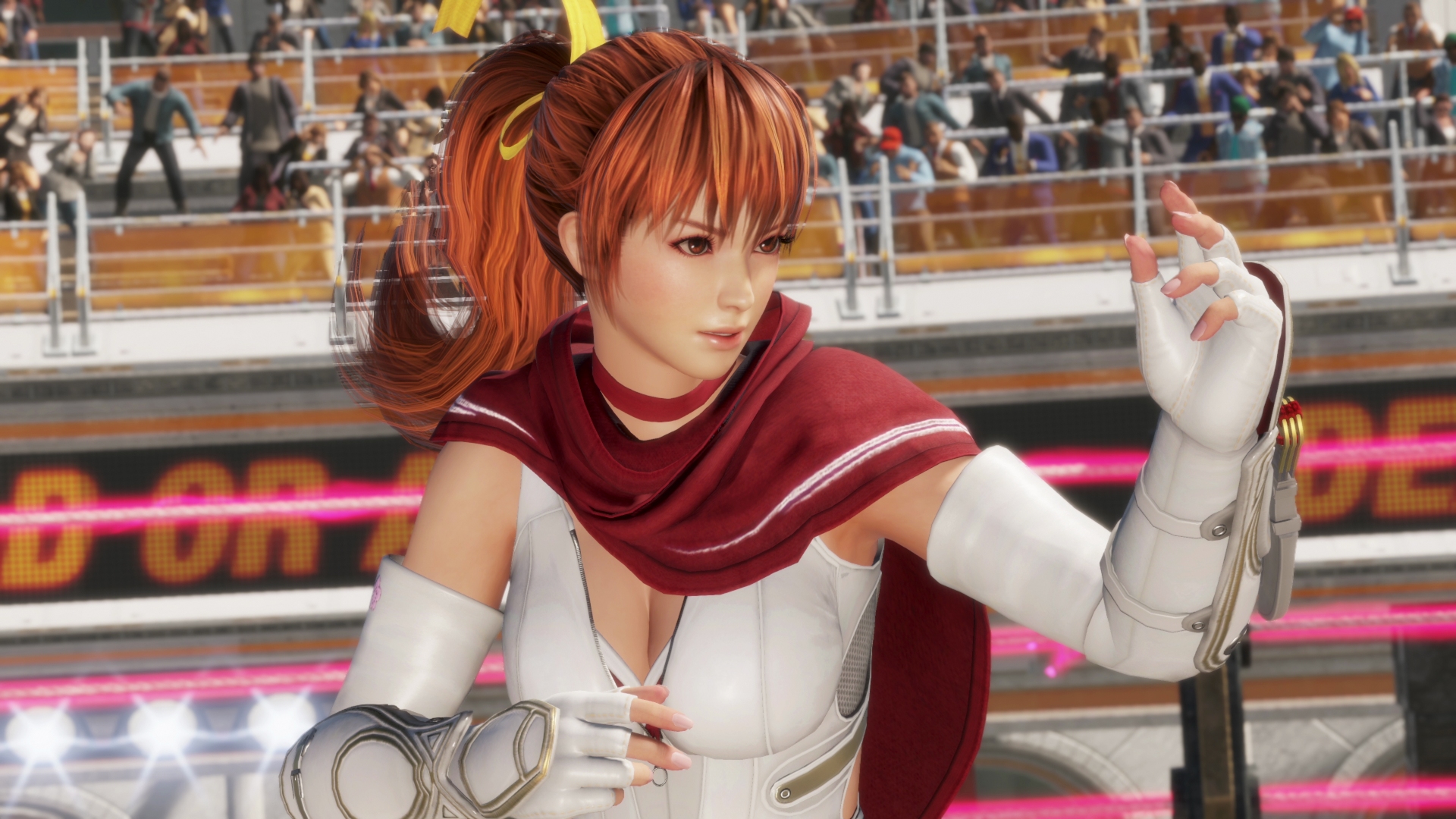 Kasumi gets ready for battle in Dead or Alive 6 Last Round