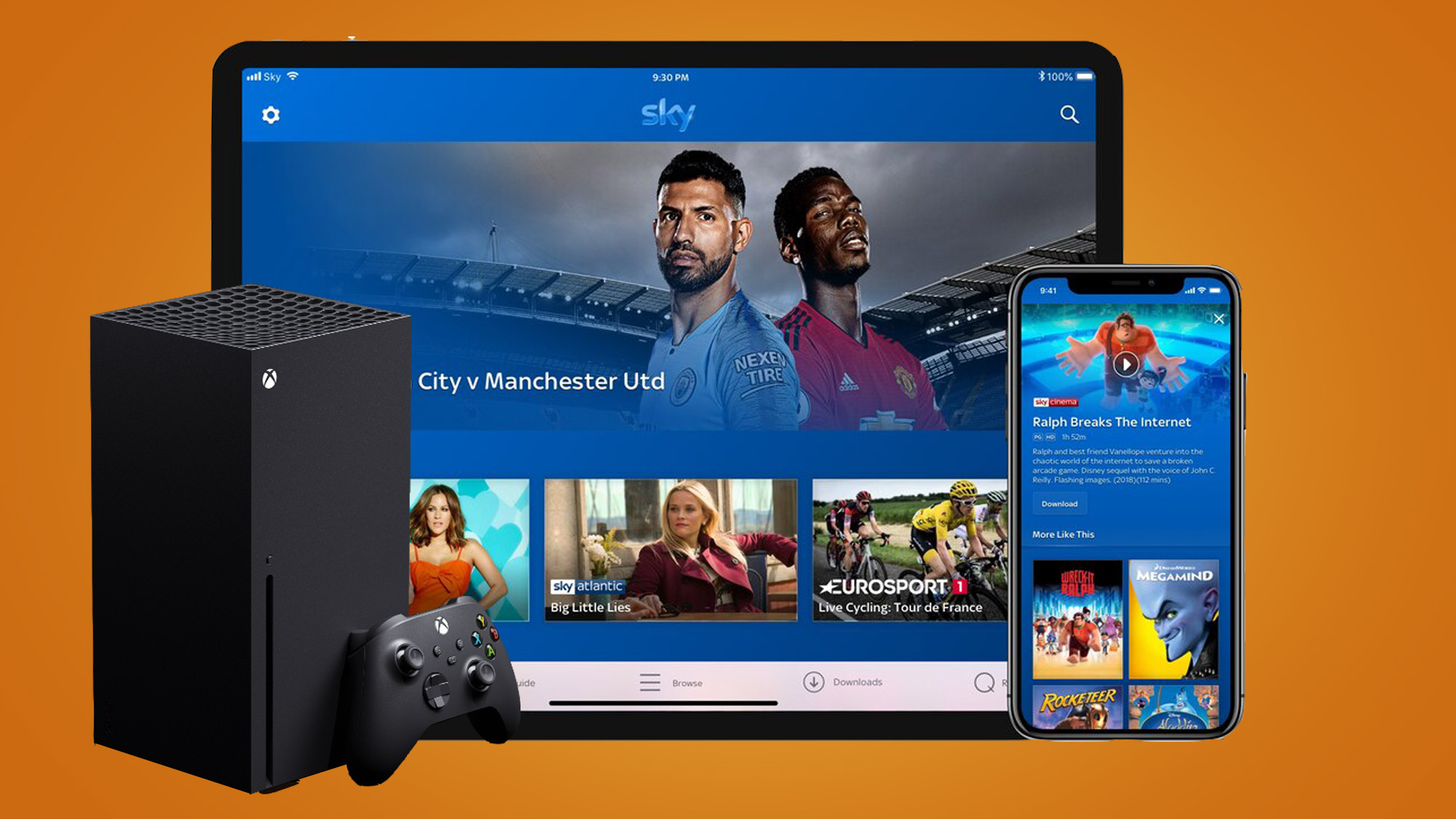 Sky sports box office on xbox on sale one