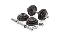 York Fitness 20kg Cast Iron Spinlock Dumbbell Set | Buy it for £99.99 at Amazon UK