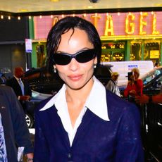 Zoe Kravitz Trouser Suit