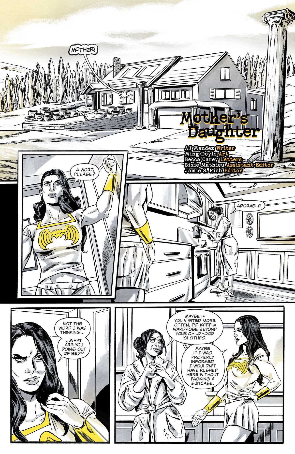 Wonder Woman: Black &amp; Gold #1