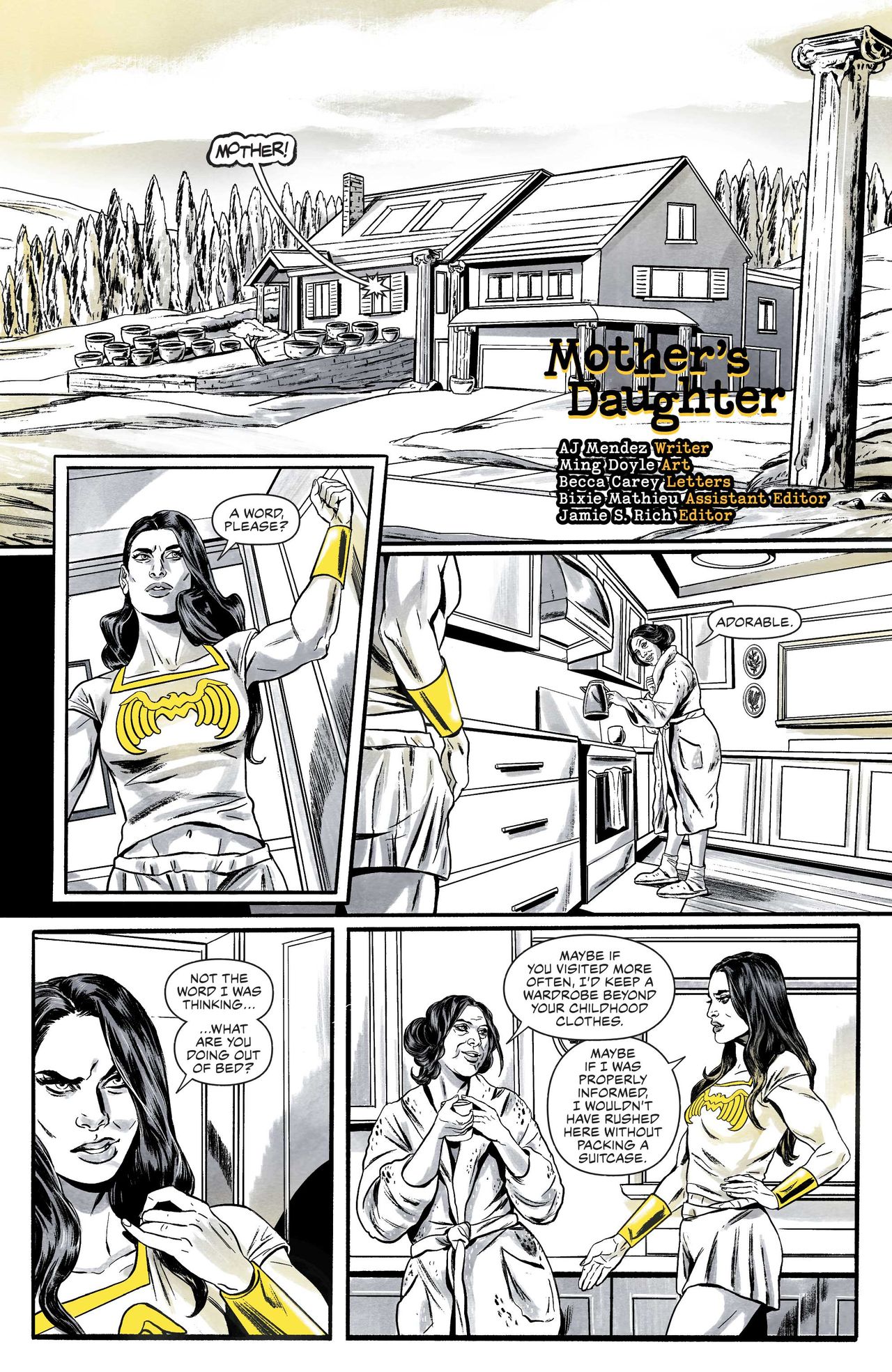 Wonder Woman: Black &amp; Gold #1