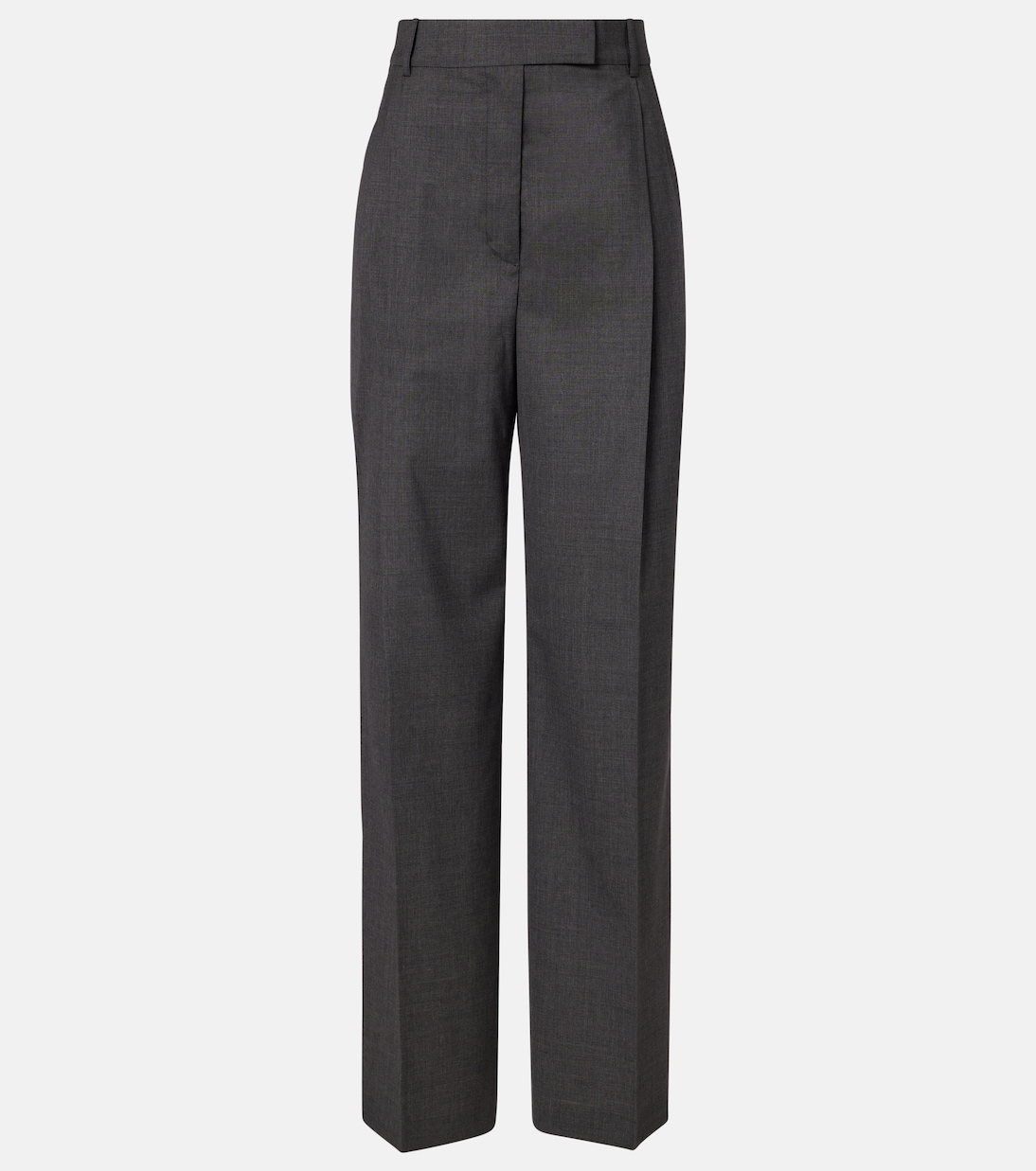 Pleated Wool Suit Pants