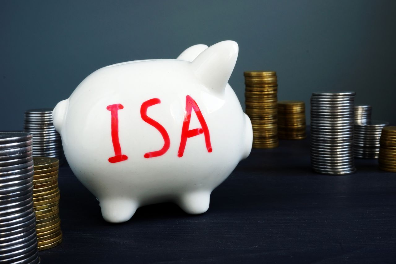 ISA piggy bank