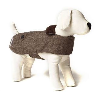 PetsPjamas Herringbone Tweed Dog coat