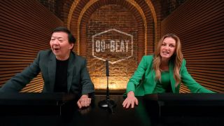 Erin Andrews and Ken Jeong host 99 to Beat.