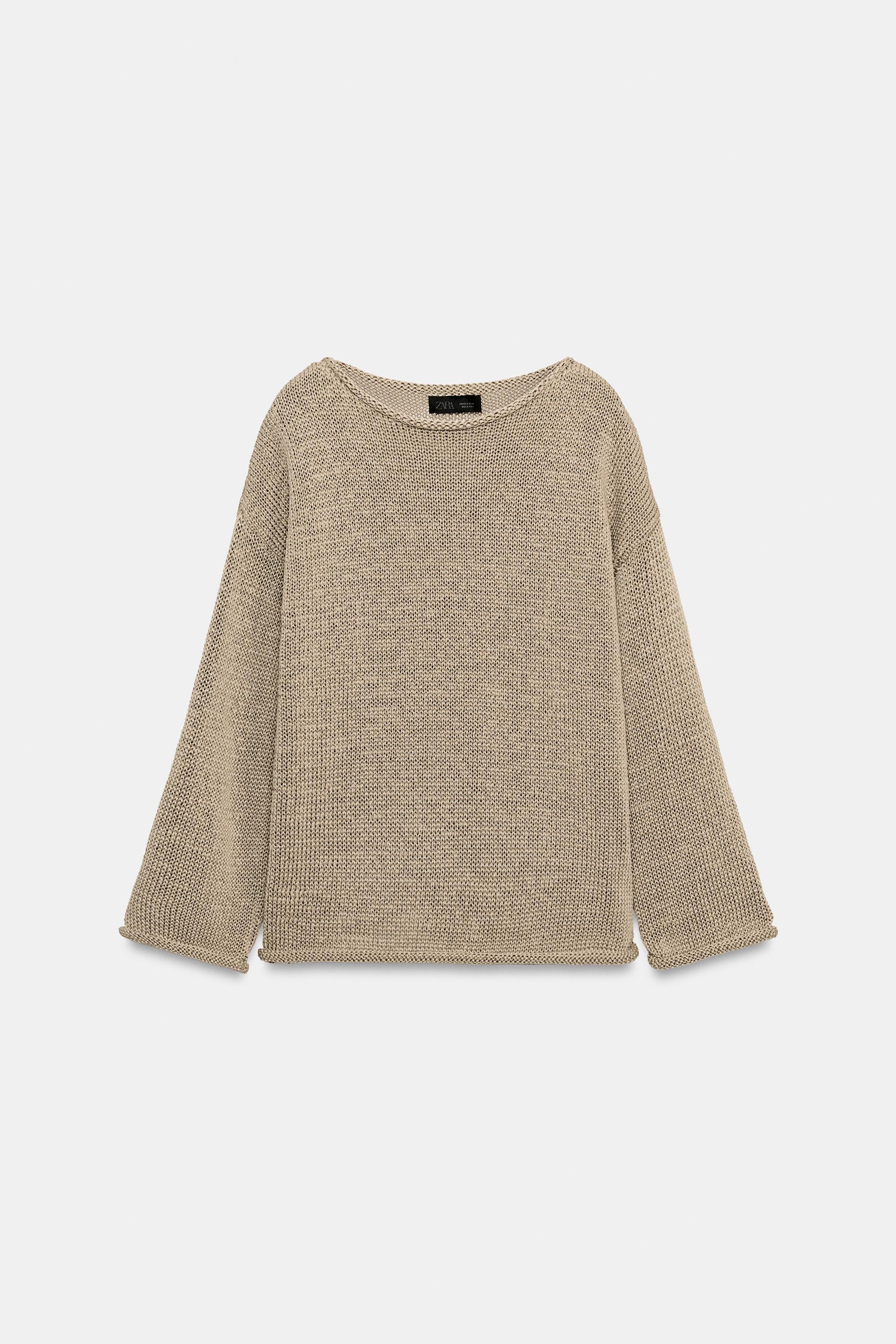 Boat Neck Knit Jumper