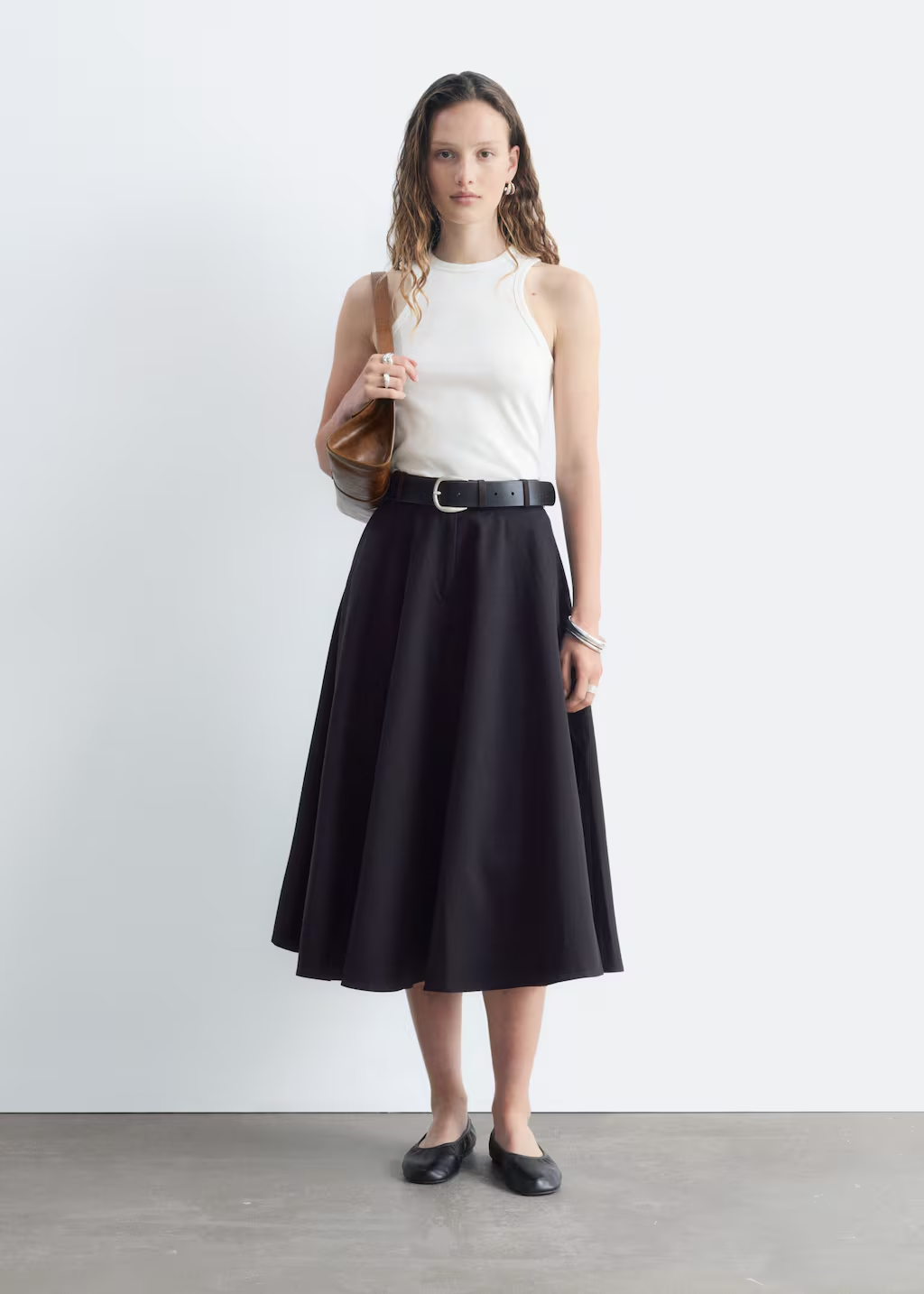 &amp;amp; other stories, Tailored Circle Cut Skirt