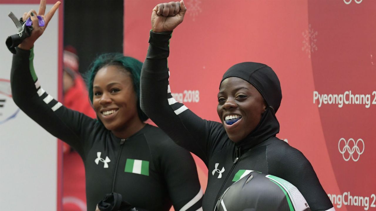 Nigeria women&amp;#039;s bobsleigh, PyeongChang