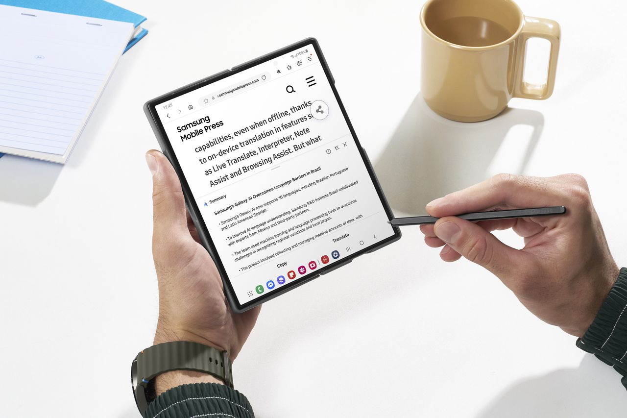 Samsung Galaxy Z Fold6 imagery
