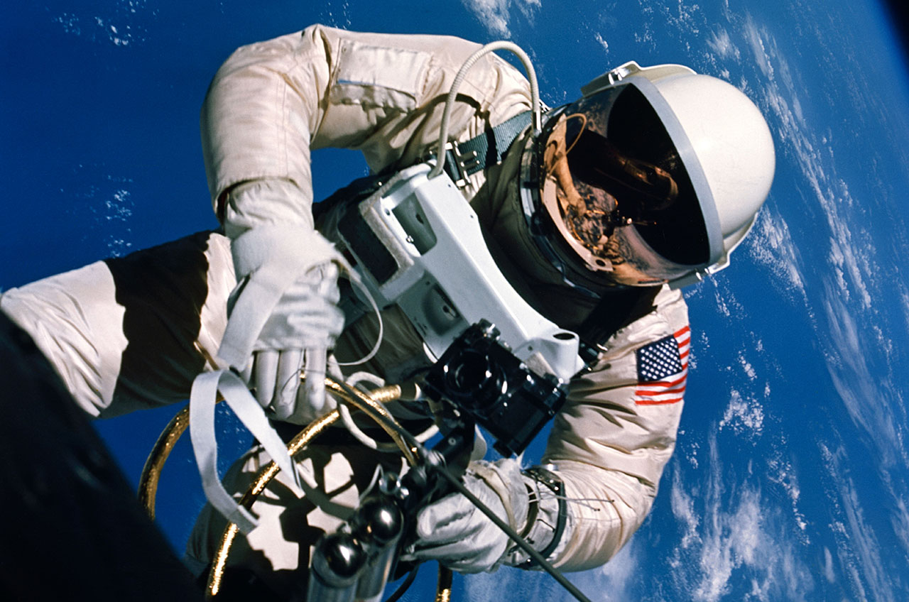 Astronaut Edward H. White II Spacewalk