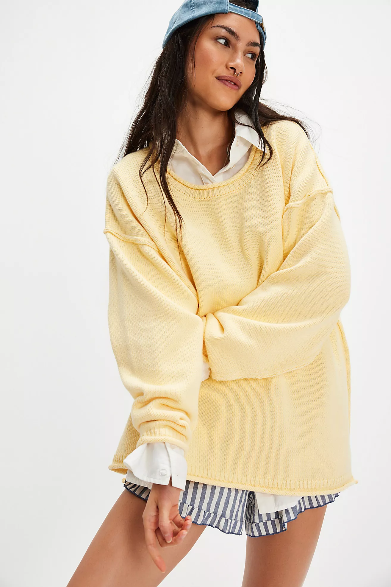 We the Free Ella Roll-Neck Knit Sweater
