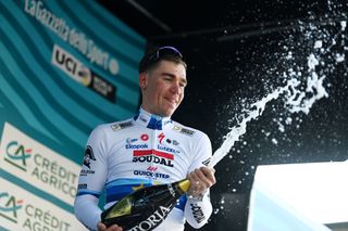 Stage 2 - Fabio Jakobsen nabs win with bike throw on stage 2 at Tirreno-Adriatico