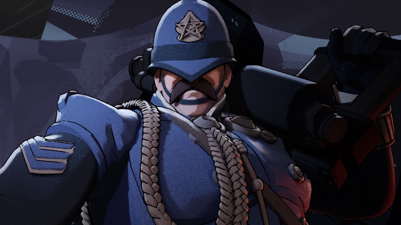 Deadlock characters - Warden