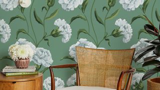 Sarah Jessica Parker carnation wallpaper collection 'Townhouse'