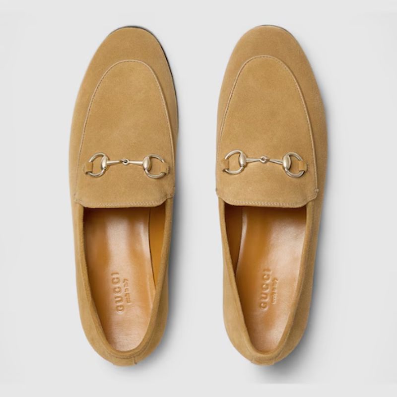 Gucci suede Jordaan loafers