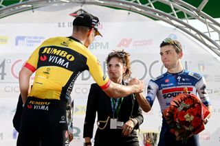 Jumbo-Visma and Soudal-QuickStep were both on the podium at yesterday's Coppa Bernocchi