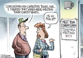 Political cartoons