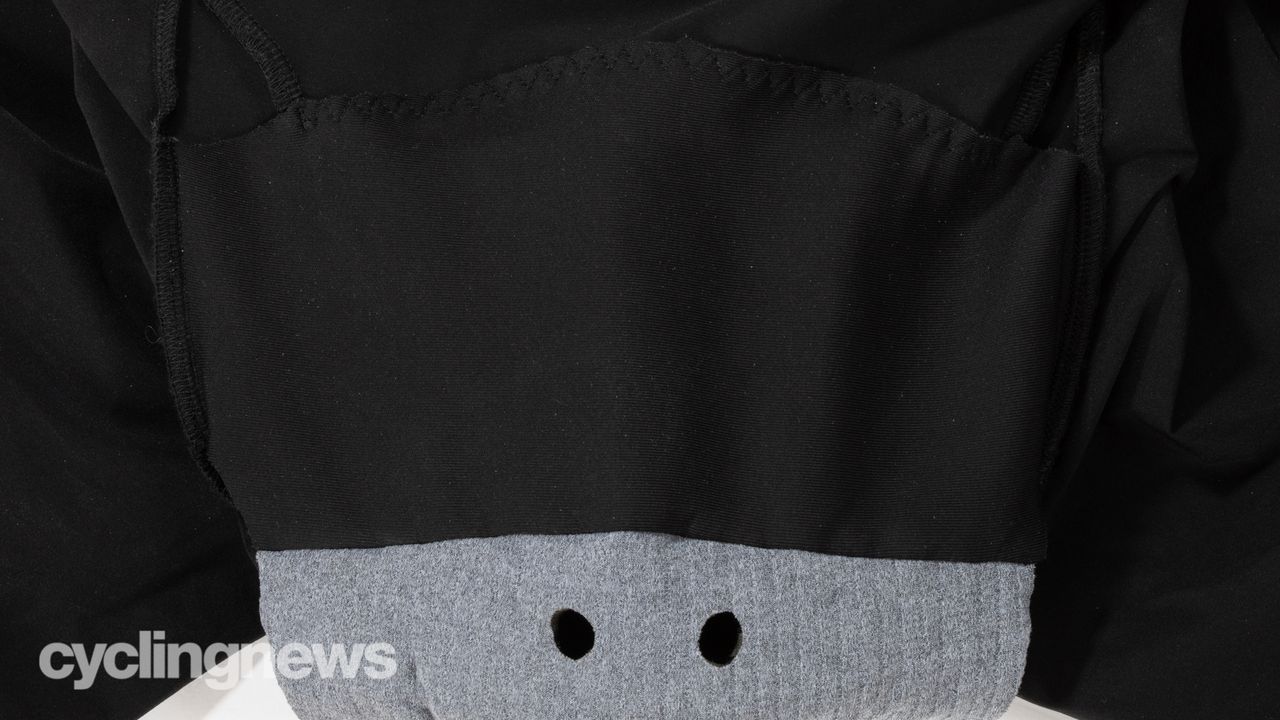 Assos Equipe RSR Bib Shorts S9 Targa detail of front of chamois