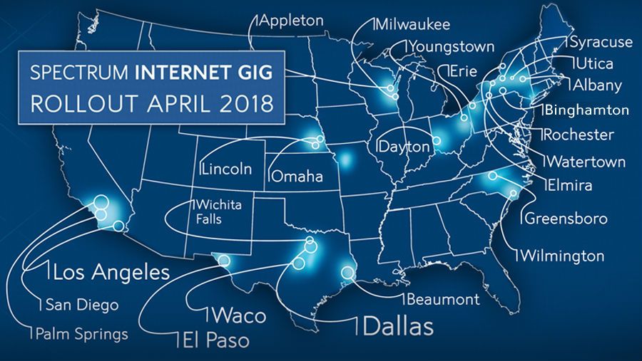 Charter Brings Spectrum Internet Gig Service to 14M More Homes | Next TV