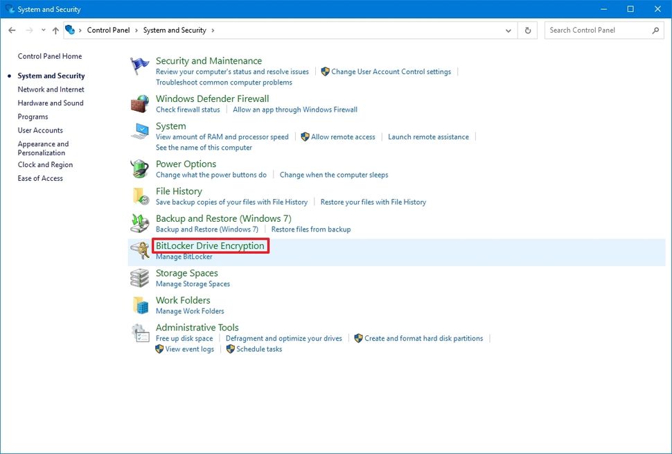 How to suspend BitLocker encryption to perform system changes on