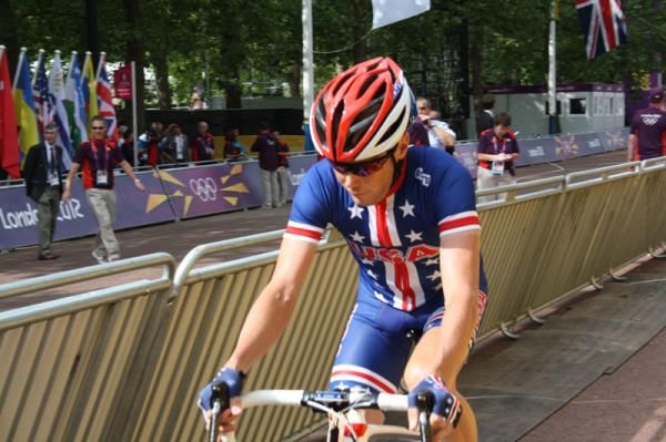Chris Horner (USA) competing in his first Olympic Games