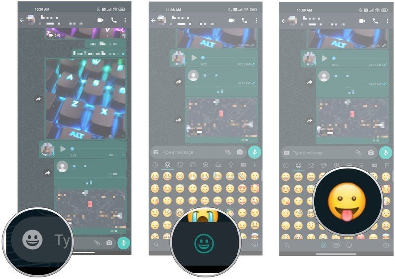 How to send emoji, stickers, and GIFs in WhatsApp for Android