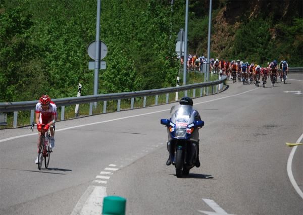 Nico Sijmens (Cofidis) on the attack